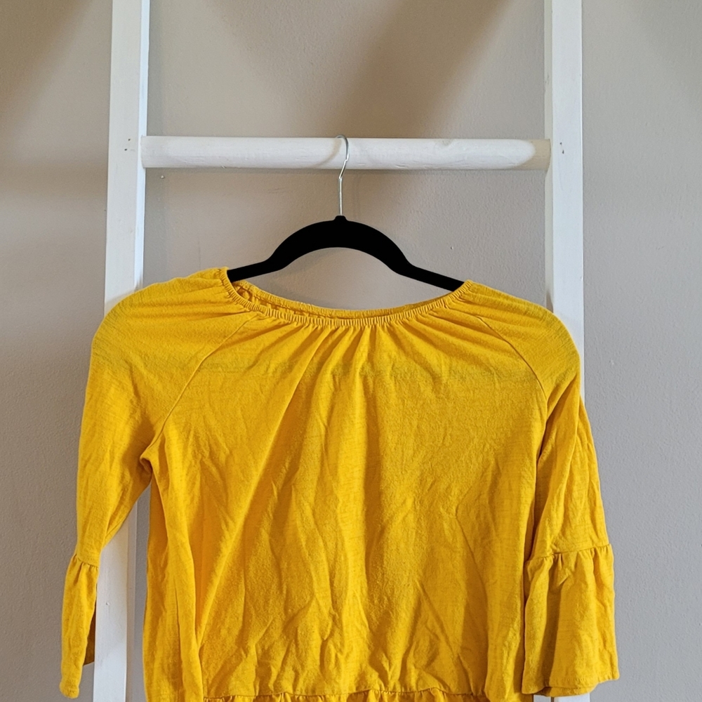 Mustard yellow, old navy, fall long sleeve